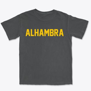 Alhambra California Classic Block Premium Heavyweight T-shirt