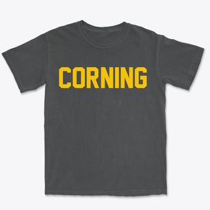 Corning New York Classic Block Premium Heavyweight T-shirt