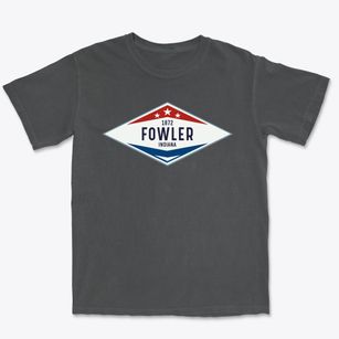 Fowler Indiana Diamond Star Premium Heavyweight T-shirt