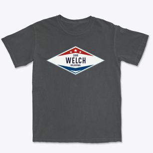 Welch Oklahoma Diamond Star Premium Heavyweight T-shirt