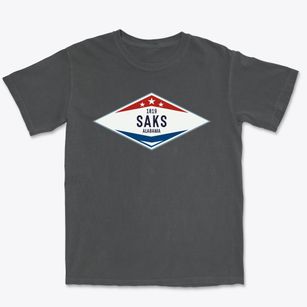 Saks Alabama Diamond Star Premium Heavyweight T-shirt