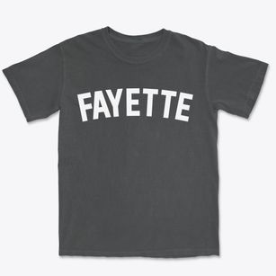 Fayette Maine Classic Curve Premium Heavyweight T-shirt