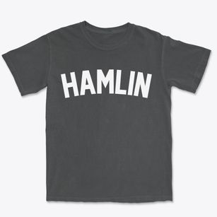 Hamlin West Virginia Classic Curve Premium Heavyweight T-shirt