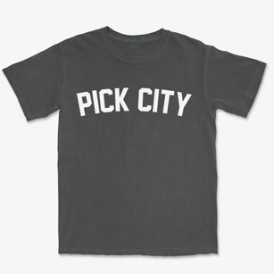Pick City North Dakota Classic Curve Premium Heavyweight T-shirt