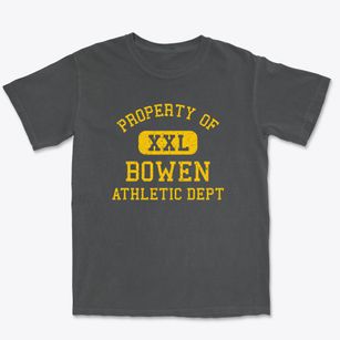 Bowen Illinois Athletic Dept Premium Heavyweight T-shirt