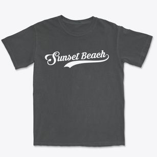 Sunset Beach North Carolina Vintage Team Premium Heavyweight T-shirt