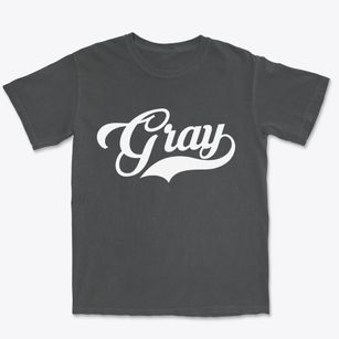 Gray Tennessee Vintage Team Premium Heavyweight T-shirt