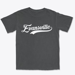 Evansville Illinois Vintage Team Premium Heavyweight T-shirt