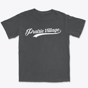 Prairie Village Kansas Vintage Team Premium Heavyweight T-shirt