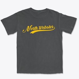North Webster Indiana Vintage Team Premium Heavyweight T-shirt
