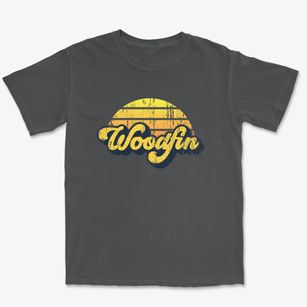 Woodfin North Carolina Sublime Sunset Premium Heavyweight T-shirt