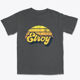 Elroy North Carolina Sublime Sunset Premium Heavyweight T-shirt