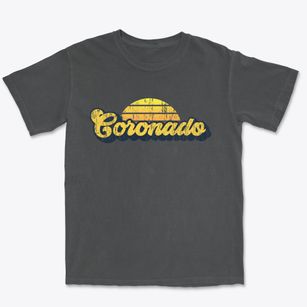 Coronado California Sublime Sunset Premium Heavyweight T-shirt