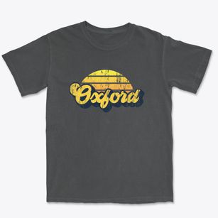 Oxford Kansas Sublime Sunset Premium Heavyweight T-shirt