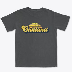 Oakland Illinois Sublime Sunset Premium Heavyweight T-shirt