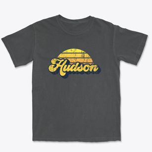 Hudson Ohio Sublime Sunset Premium Heavyweight T-shirt