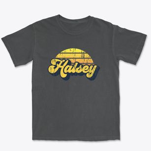Halsey Wisconsin Sublime Sunset Premium Heavyweight T-shirt