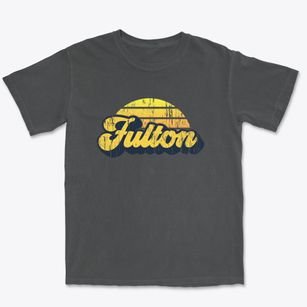 Fulton Indiana Sublime Sunset Premium Heavyweight T-shirt