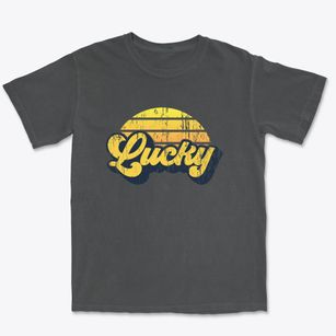 Lucky Louisiana Sublime Sunset Premium Heavyweight T-shirt