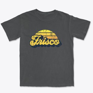 Frisco North Carolina Sublime Sunset Premium Heavyweight T-shirt