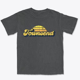 Townsend Massachusetts Sublime Sunset Premium Heavyweight T-shirt