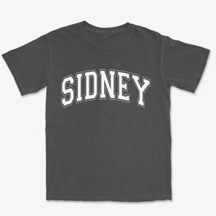 Sidney Nebraska Varsity Premium Heavyweight T-shirt