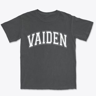 Vaiden Mississippi Varsity Premium Heavyweight T-shirt
