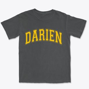 Darien Connecticut Varsity Premium Heavyweight T-shirt