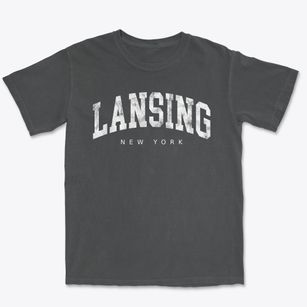 Lansing New York Urban Vibe Premium Heavyweight T-shirt