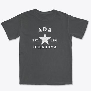 Ada Oklahoma Star Premium Heavyweight T-shirt