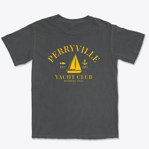Perryville Maryland Yacht Club Premium Heavyweight T-shirt