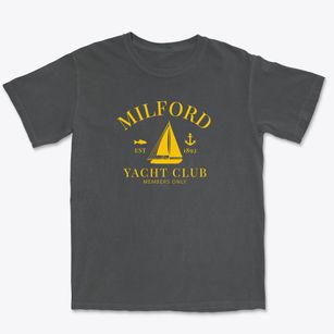 Milford Iowa Yacht Club Premium Heavyweight T-shirt