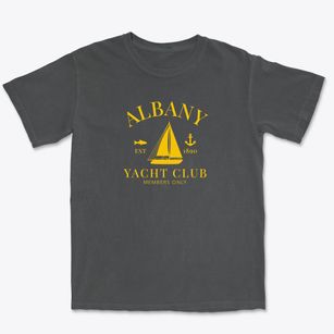 Albany Wyoming Yacht Club Premium Heavyweight T-shirt