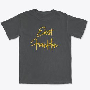 East Franklin North Carolina Freestyle Premium Heavyweight T-shirt