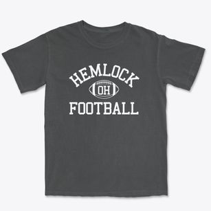 Hemlock Ohio Football Premium Heavyweight T-shirt