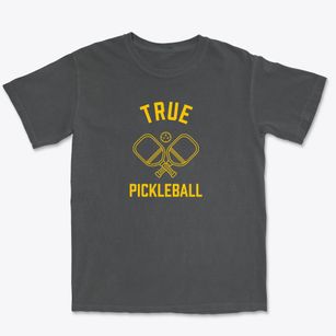 True West Virginia Pickleball Premium Heavyweight T-shirt