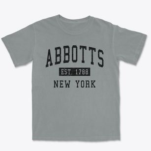 Abbotts New York Classic Established Premium Heavyweight T-shirt