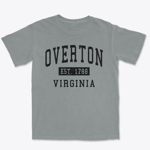Overton Virginia Classic Established Premium Heavyweight T-shirt