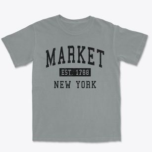 Market New York Classic Established Premium Heavyweight T-shirt