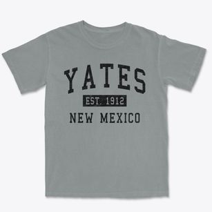 Yates New Mexico Classic Established Premium Heavyweight T-shirt