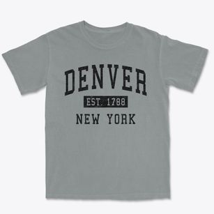 Denver New York Classic Established Premium Heavyweight T-shirt