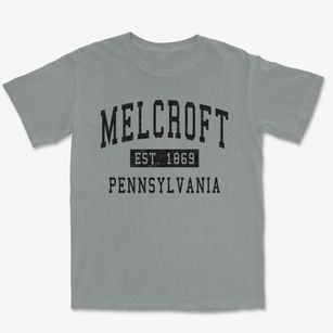 Melcroft Pennsylvania Classic Established Premium Heavyweight T-shirt