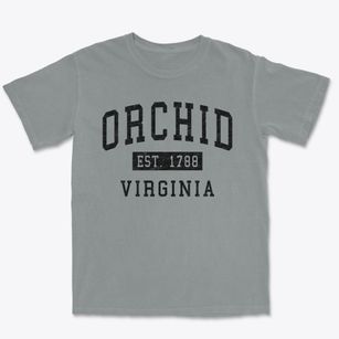Orchid Virginia Classic Established Premium Heavyweight T-shirt