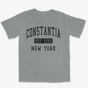 Constantia New York Classic Established Premium Heavyweight T-shirt