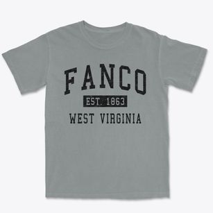 Fanco West Virginia Classic Established Premium Heavyweight T-shirt