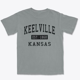 Keelville Kansas Classic Established Premium Heavyweight T-shirt