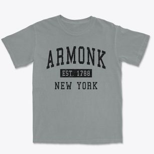 Armonk New York Classic Established Premium Heavyweight T-shirt