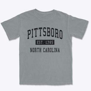 Pittsboro North Carolina Classic Established Premium Heavyweight T-shirt