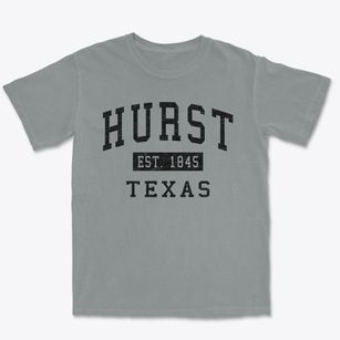 Hurst Texas Classic Established Premium Heavyweight T-shirt