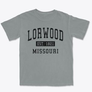 Lorwood Missouri Classic Established Premium Heavyweight T-shirt